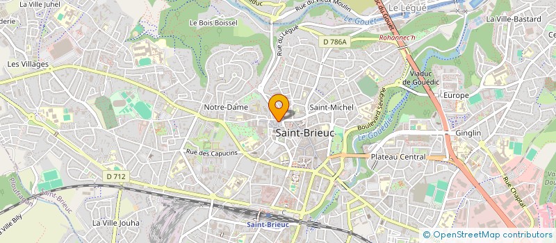 localisation de l'entreprise MONSIEUR LAURENT BOTREL  SAINT-QUAY-PORTRIEUX