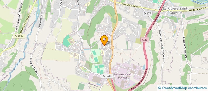 localisation de l'entreprise MONSIEUR LAURENT BOUCHARD  HONFLEUR