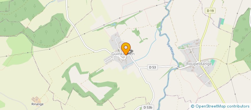 localisation de l'entreprise MONSIEUR LAURENT BOUCHER  GUINKIRCHEN