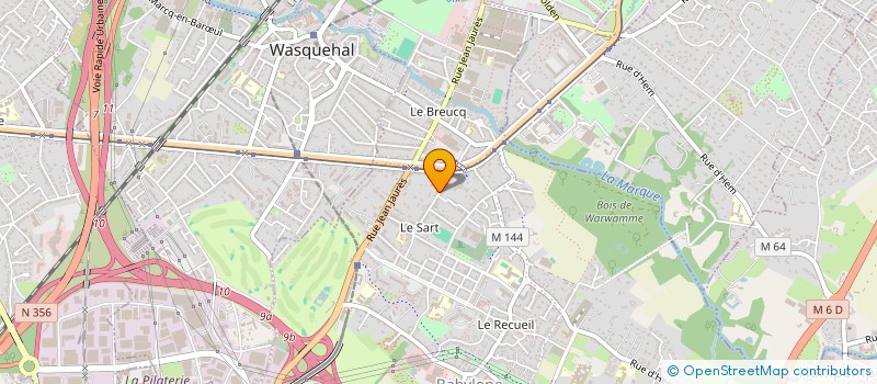 localisation de l'entreprise MONSIEUR LAURENT BOUCHESEICHE  VILLENEUVE-D'ASCQ