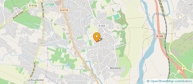 localisation de l'entreprise MONSIEUR LAURENT BOUCHET  SAINT-CHRISTOL-LES-ALES