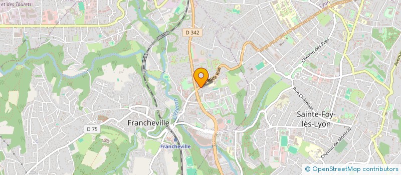 localisation de l'entreprise MONSIEUR LAURENT BOUDON  FRANCHEVILLE