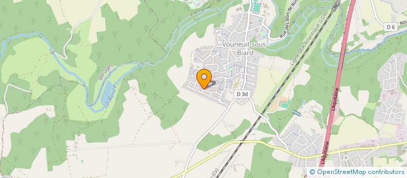 localisation de l'entreprise MONSIEUR LAURENT BOUFFARD  VOUNEUIL-SOUS-BIARD