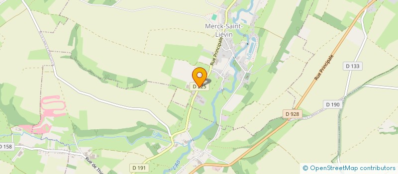 localisation de l'entreprise MONSIEUR LAURENT BOUFFART  DENNEBRUCQ