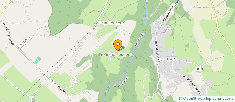 localisation de l'entreprise MONSIEUR LAURENT BOUGEROLLE à LIGNEROLLES
