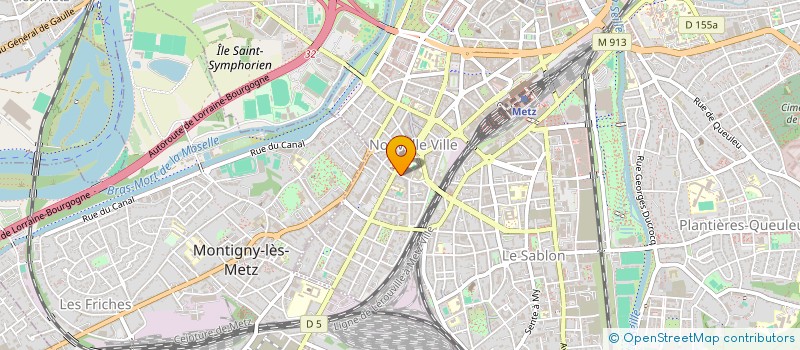 localisation de l'entreprise MONSIEUR LAURENT BOULET à METZ