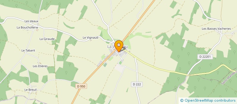 localisation de l'entreprise MONSIEUR LAURENT BOURDET  LA VILLEDIEU