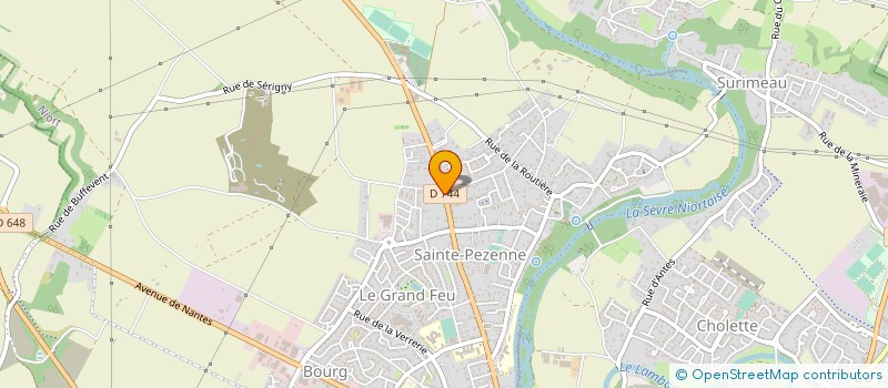 localisation de l'entreprise MONSIEUR LAURENT BOURDIN à NIORT
