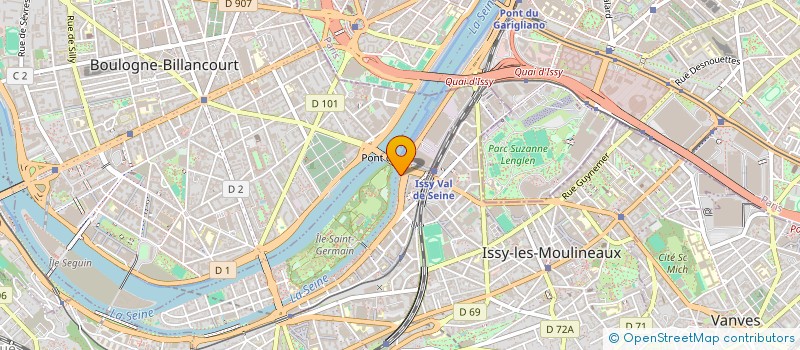 localisation de l'entreprise MONSIEUR LAURENT BOURDIN à ISSY-LES-MOULINEAUX