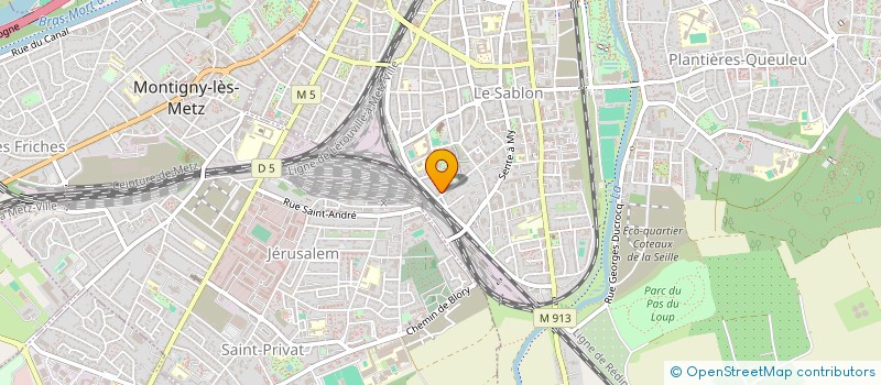 localisation de l'entreprise MONSIEUR LAURENT BOUREKH  METZ