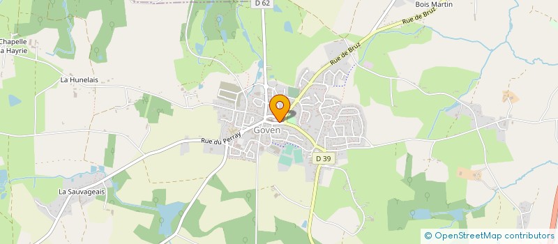 localisation de l'entreprise MONSIEUR LAURENT BOURGES  MONTS-SUR-GUESNES