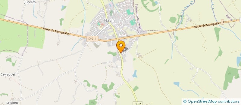 localisation de l'entreprise MONSIEUR LAURENT BOUSQUET  FLAVIN