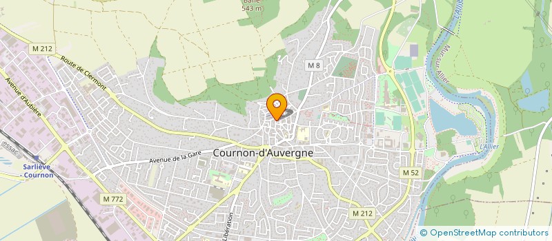 localisation de l'entreprise MONSIEUR LAURENT BOUT à COURNON-D'AUVERGNE