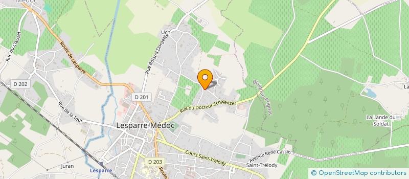 localisation de l'entreprise MONSIEUR LAURENT BOUTOU à LESPARRE-MEDOC
