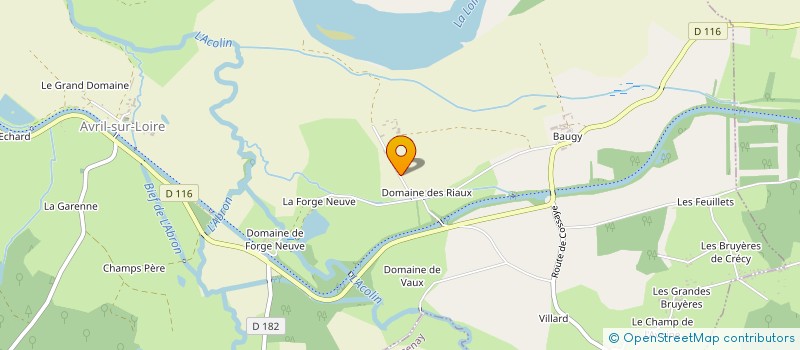 localisation de l'entreprise MONSIEUR LAURENT BOUTRY à AVRIL-SUR-LOIRE