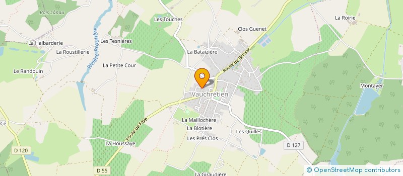 localisation de l'entreprise MONSIEUR LAURENT BOUVET à GENNES-VAL-DE-LOIRE