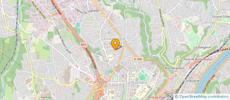 localisation de l'entreprise MONSIEUR LAURENT BOUVIER  CHAMPAGNE-AU-MONT-D'OR