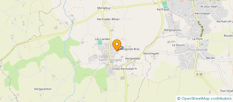 localisation de l'entreprise MONSIEUR LAURENT BOUVIER  SAINT-VOUGAY