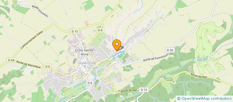 localisation de l'entreprise MONSIEUR LAURENT BOUVIN à VALENSOLE