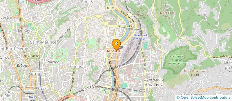 localisation de l'entreprise MONSIEUR LAURENT BOVIS à NICE