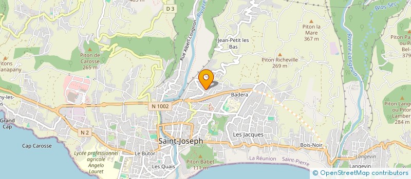 localisation de l'entreprise MONSIEUR LAURENT BOXE à SAINT-JOSEPH