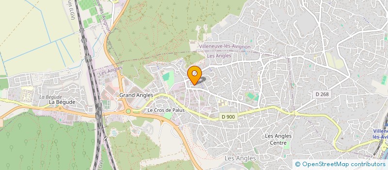 localisation de l'entreprise MONSIEUR LAURENT BOYER  LES ANGLES