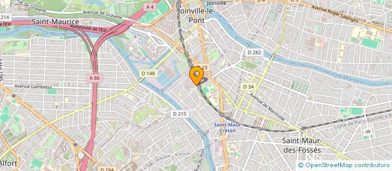 localisation de l'entreprise MONSIEUR LAURENT BOZZI à SAINT-MAUR-DES-FOSSES
