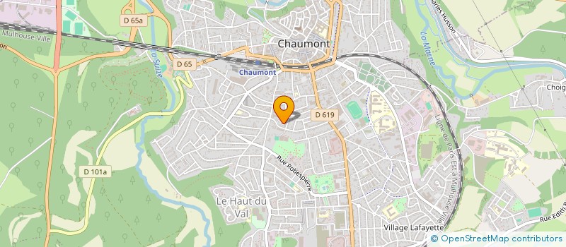 localisation de l'entreprise MONSIEUR LAURENT BOZZOLINI à CHAUMONT
