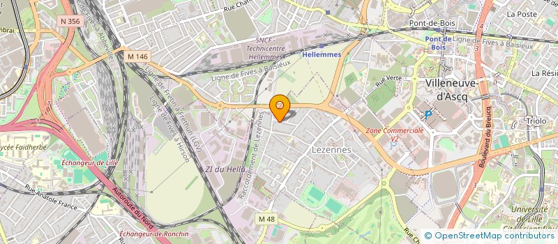 localisation de l'entreprise MONSIEUR LAURENT BRACKQUELAIRE à LILLE