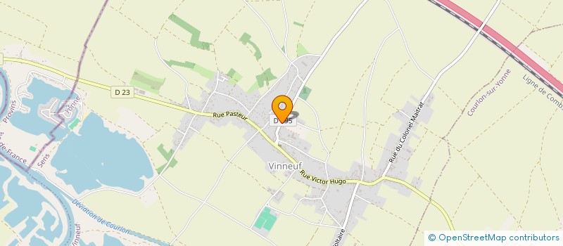 localisation de l'entreprise MONSIEUR LAURENT BRAETS  VINNEUF