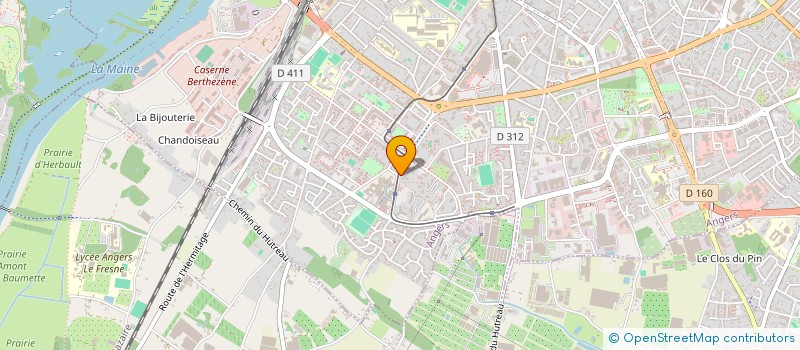 localisation de l'entreprise MONSIEUR LAURENT BRAMI à ANGERS