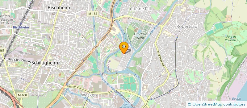localisation de l'entreprise MONSIEUR LAURENT BRANCALEONI à STRASBOURG