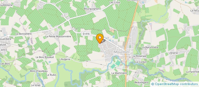 localisation de l'entreprise MONSIEUR LAURENT BRAULT  MOUZILLON