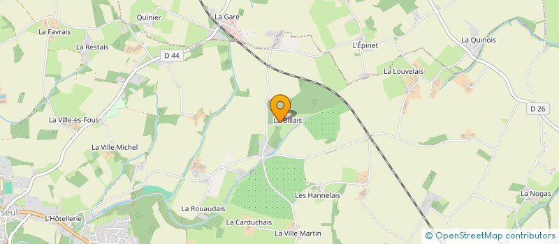 localisation de l'entreprise MONSIEUR LAURENT BRAULT  CORSEUL