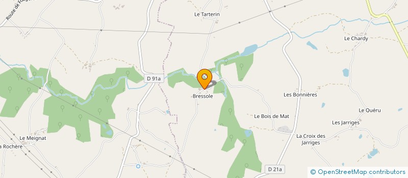 localisation de l'entreprise MONSIEUR LAURENT BRE à ORSENNES