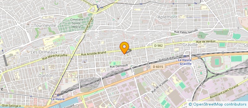localisation de l'entreprise MONSIEUR LAURENT BREARD à LE HAVRE