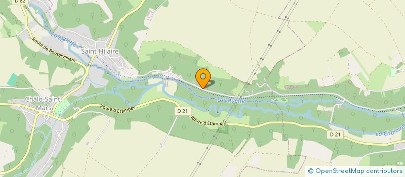 localisation de l'entreprise MONSIEUR LAURENT BREUILLET  SAINT-HILAIRE