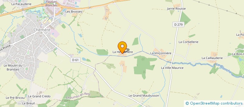 localisation de l'entreprise MONSIEUR LAURENT BRIAND  CHAUMES-EN-RETZ