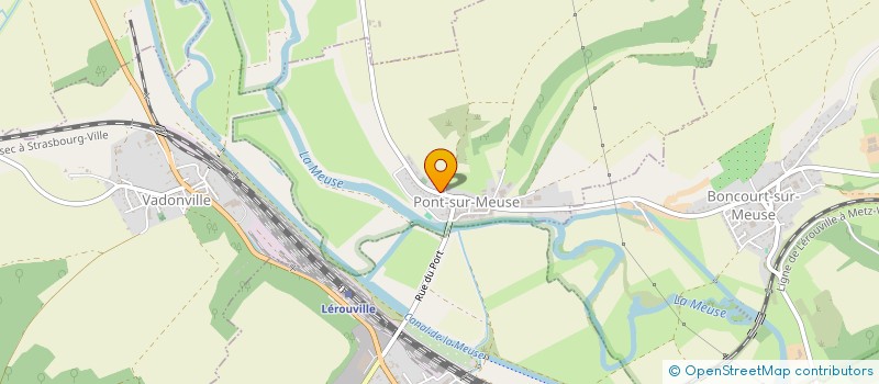 localisation de l'entreprise MONSIEUR LAURENT BRIARD  PONT-SUR-MEUSE