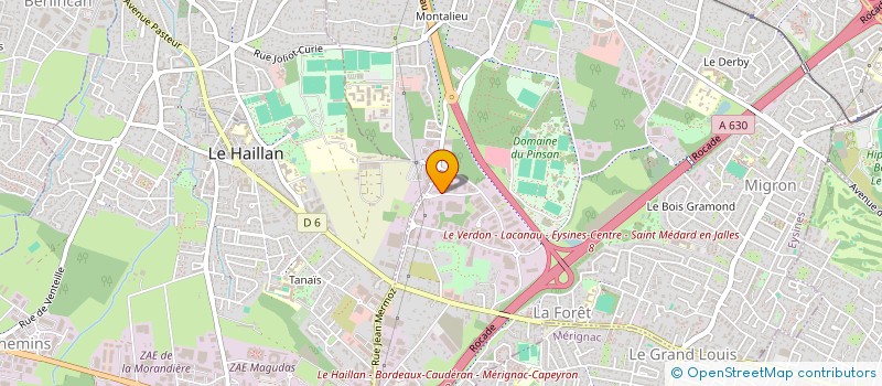 localisation de l'entreprise MONSIEUR LAURENT BRINGOLF à LE TAILLAN MEDOC