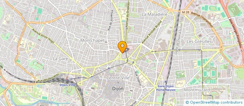 localisation de l'entreprise MONSIEUR LAURENT BRIOTET à DIJON