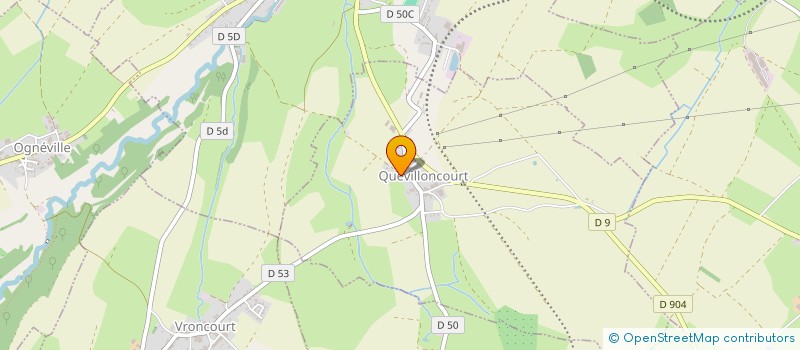 localisation de l'entreprise MONSIEUR LAURENT BROCARD  QUEVILLONCOURT