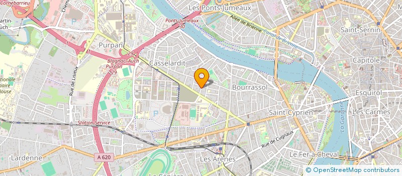 localisation de l'entreprise MONSIEUR LAURENT BROCHER à TOULOUSE