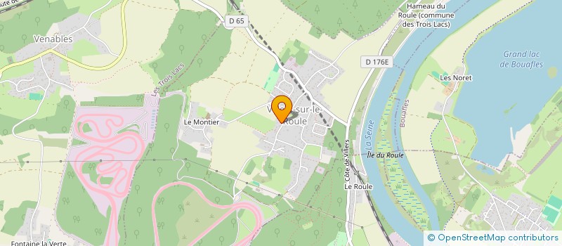 localisation de l'entreprise MONSIEUR LAURENT BROCKAERT  VILLERS-SUR-LE-ROULE