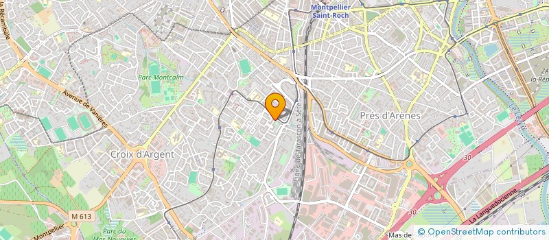 localisation de l'entreprise MONSIEUR LAURENT BROSSARD à MONTPELLIER