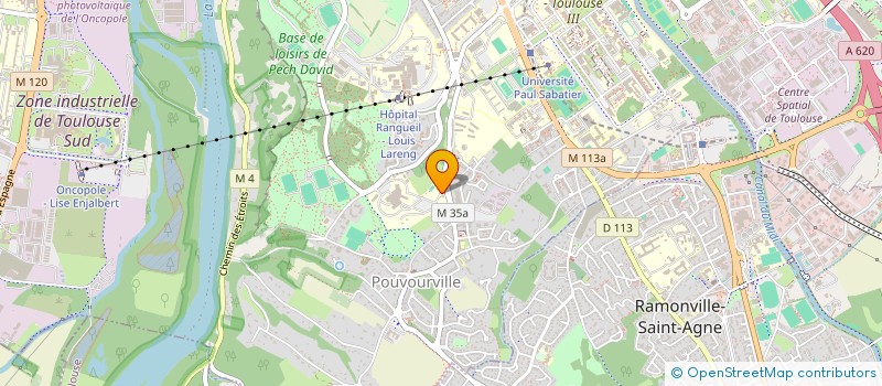 localisation de l'entreprise MONSIEUR LAURENT BROUCHET à TOULOUSE