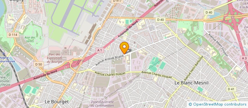 localisation de l'entreprise MONSIEUR LAURENT BROUSMICHE à LE BLANC-MESNIL