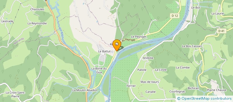 localisation de l'entreprise MONSIEUR LAURENT BROUSSE à BEAULIEU-SUR-DORDOGNE