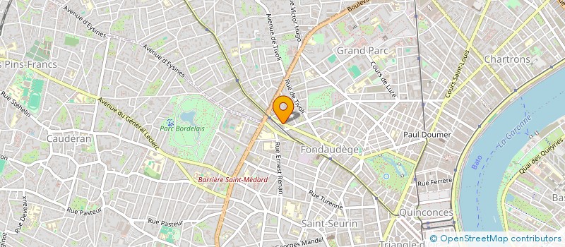 localisation de l'entreprise MONSIEUR LAURENT BROUSSIN à BORDEAUX