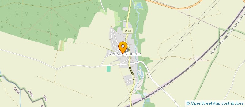 localisation de l'entreprise MONSIEUR LAURENT-BRUCE NIVAL  VER-SUR-LAUNETTE